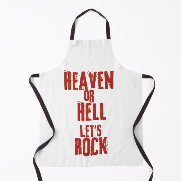 Item preview, Heaven or Hell Let's Rock white designed and sold by AnimeWorld8.