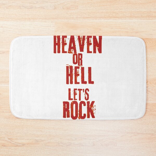 Item preview,  Heaven or Hell Let's Rock white designed and sold by AnimeWorld8.