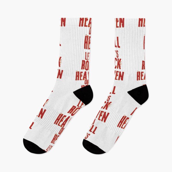 Item preview,  Heaven or Hell Let's Rock white designed and sold by AnimeWorld8.