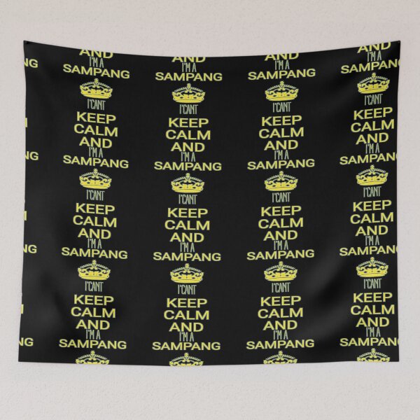 Aperçu de l'œuvre i'cant keep calm and i'm sampang créée et vendue par hamdellah.