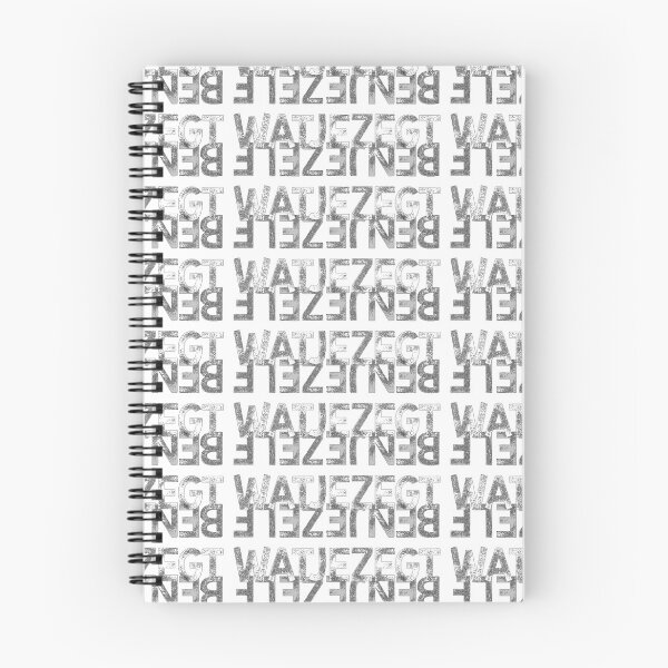 Item preview, Wat je zegt ben jezelf (Eres lo que dices, en holandés) - Estilo de patrón, blanco y negro designed and sold by ByMaSOLE.