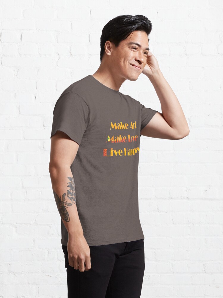 live happy t shirts