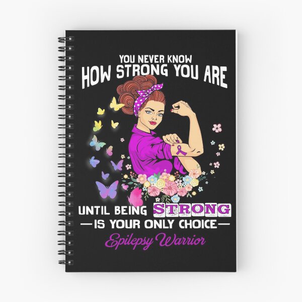 Item preview, Epilepsy Warrior You Never Know How Strong You Are designed and sold by largellie.