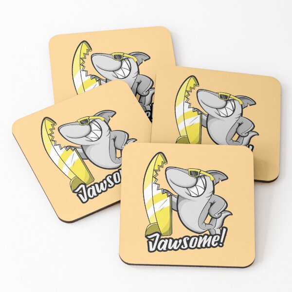 Item preview, Jawsome - Awesome Shark designed and sold by PlebFashun.