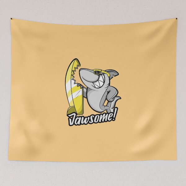 Item preview, Jawsome - Awesome Shark designed and sold by PlebFashun.