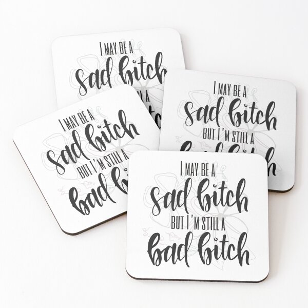 Item preview, Sad Bitch, Bad Bitch Floral designed and sold by ladystromas.