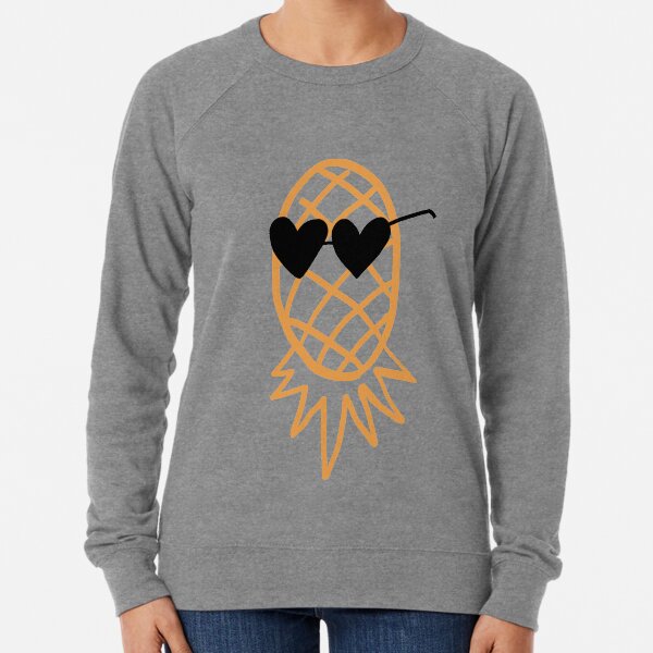 Swinging Lifestyle Pineapple Upside Down Lightweight Sweatshirt