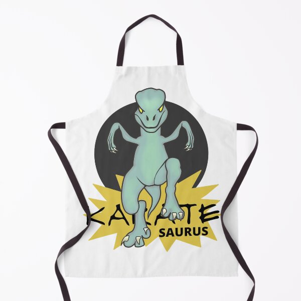 Item preview, Karatesaurus Raptor Crane Kick - Funny Dino Karate designed and sold by ViewerEqualsPhoton.