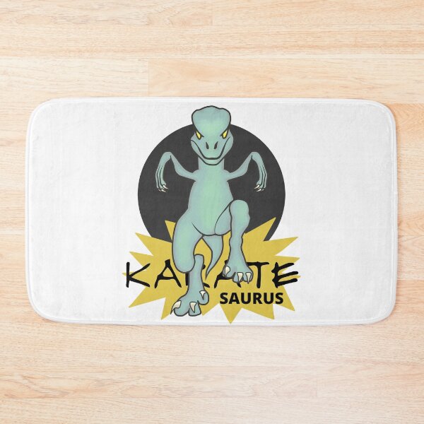 Item preview, Karatesaurus Raptor Crane Kick - Funny Dino Karate designed and sold by ViewerEqualsPhoton.