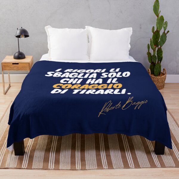 Item preview, Roberto Baggio Divin Codino Citazione Calcio Rigori Coraggio Motivazione Italiano designed and sold by FootballQuotes.