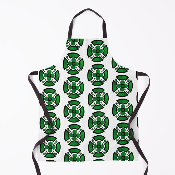 Item preview, Flower shield (Green tie dye) designed and sold by Encie-Designs.