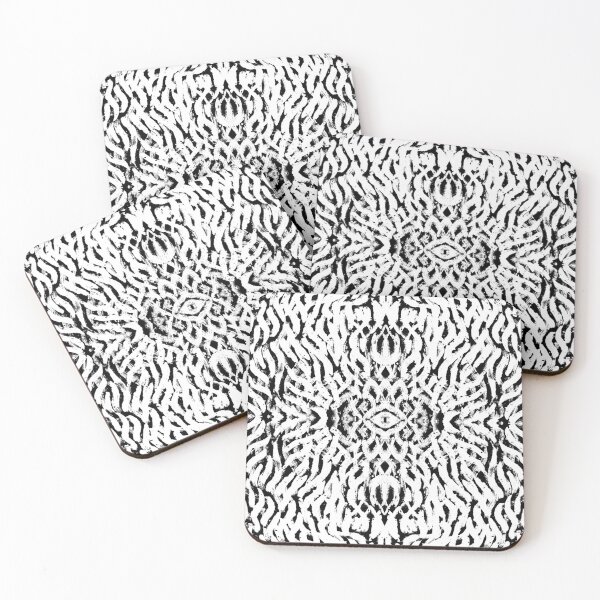 Item preview, Black and white special and organic texture pattern. designed and sold by GreissDesign.