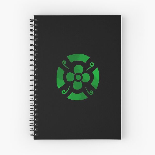 Item preview, Flower shield (Green tie dye on black)  designed and sold by Encie-Designs.