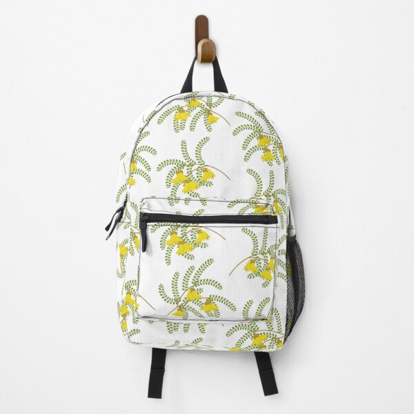 Item preview, New Zealand Kowhai Flower White designed and sold by Rebeccatiana.nz.