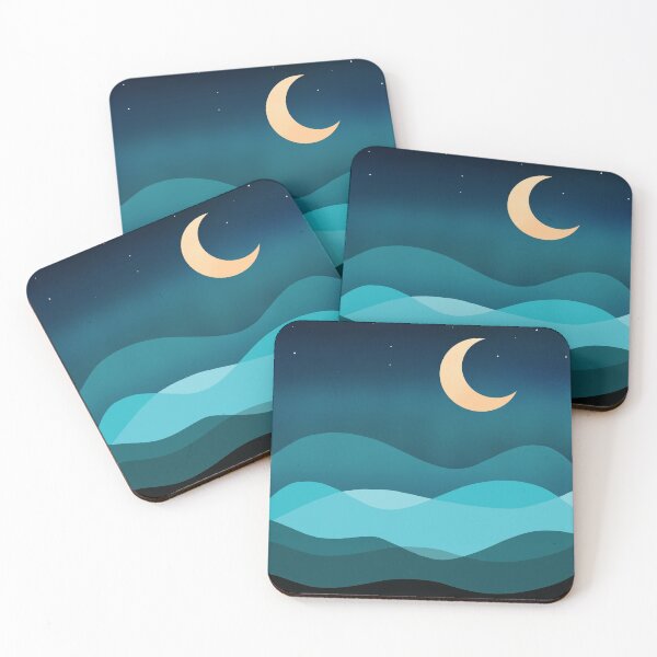 Item preview, Ocean Moonrise designed and sold by KathrinLegg.