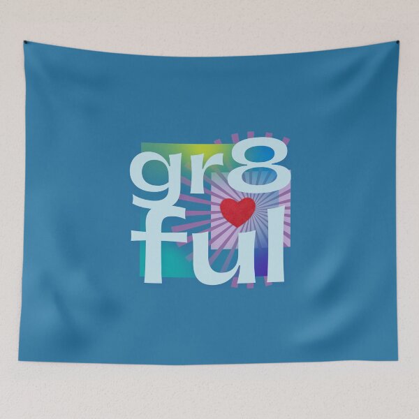 Item preview, "gr8ful" gratitude print designed and sold by rsnod18.