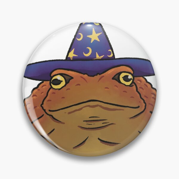 Item preview, Toad in a Wizard hat designed and sold by PastelDumpster.