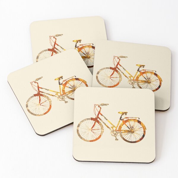 Item preview, Bicycle Silhouette Cyclist Art Graphic Design designed and sold by NancyMerkle.