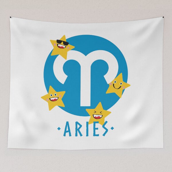 Item preview, Fun Aries Zodiac Star Sign designed and sold by iscaStudioArt.