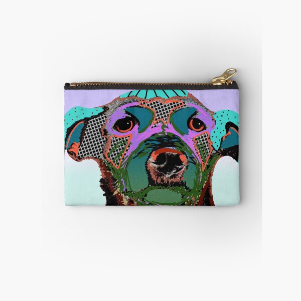 Item preview, Psychedelic Portrait Rescue Dog designed and sold by NancyMerkle.