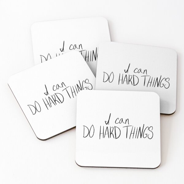 Item preview, I Can Do Hard Things designed and sold by Corrie Mick.