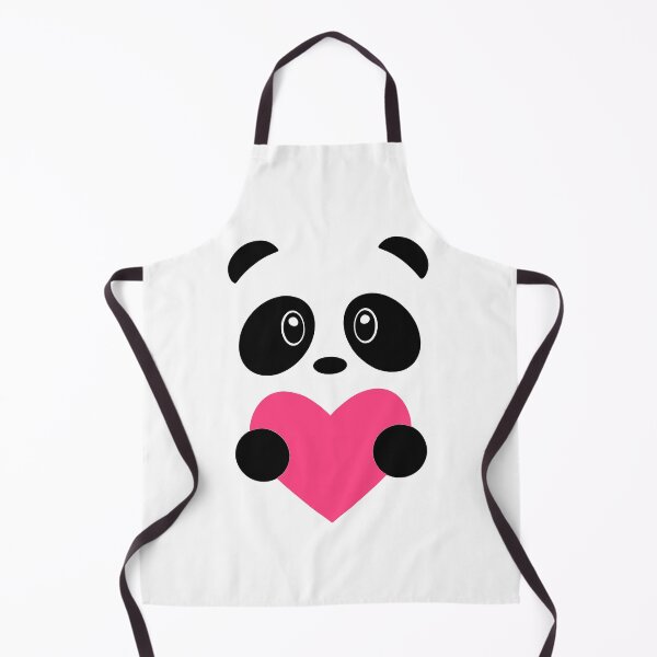 Artikelvorschau, Pink Heart Panda #86 - 1000Pandas von Amanda Roos entworfen und verkauft von Amanda Roos.
