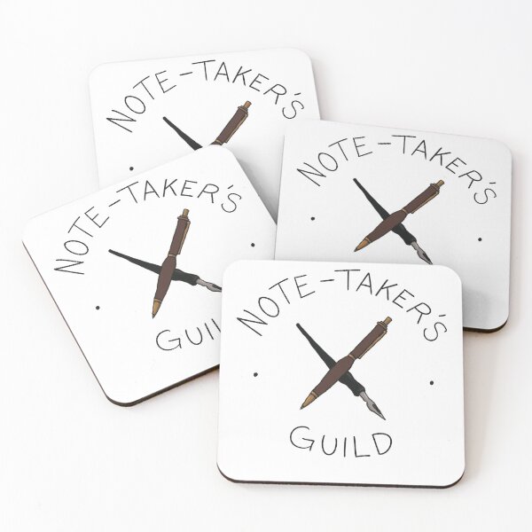 Item preview, Note-Taker's Guild designed and sold by PastelDumpster.