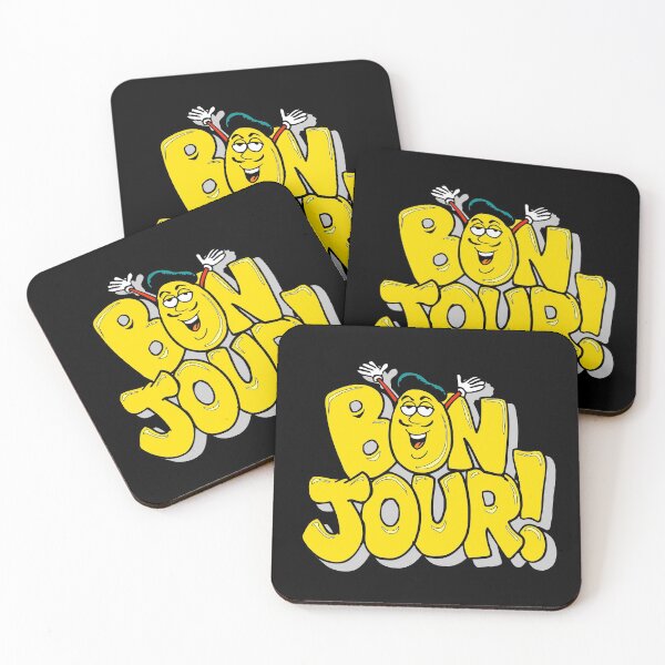 Item preview, Bonjour - with a word art caption. designed and sold by janraydesigns.