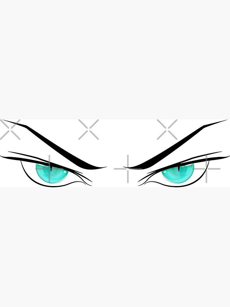 Anime eyes (angry)