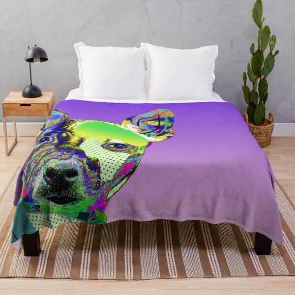 Item preview, Psychedelic Chihuahua Dog Portrait designed and sold by NancyMerkle.