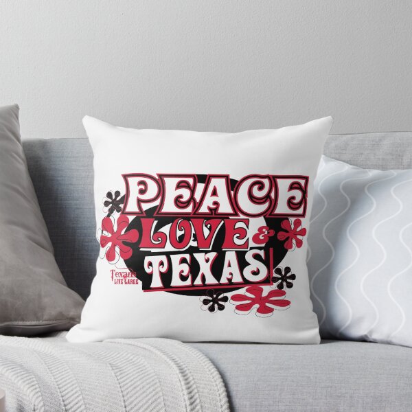 Item preview, Peace Love Texas T-shirt designed and sold by Spiralenvy.