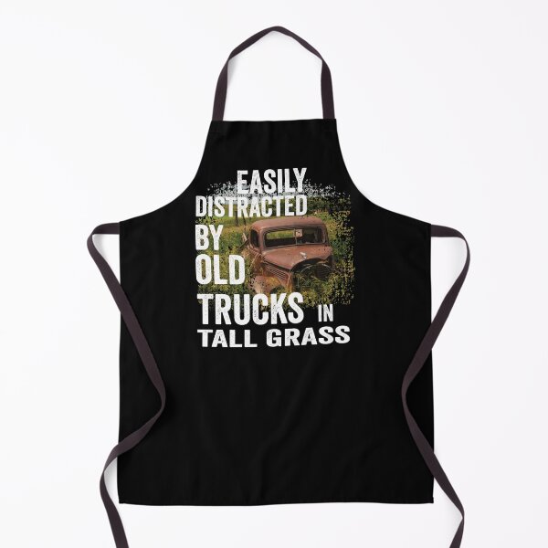 Item preview,  Vintage fun; Easily distracted by trucks in tall grass designed and sold by Department61.