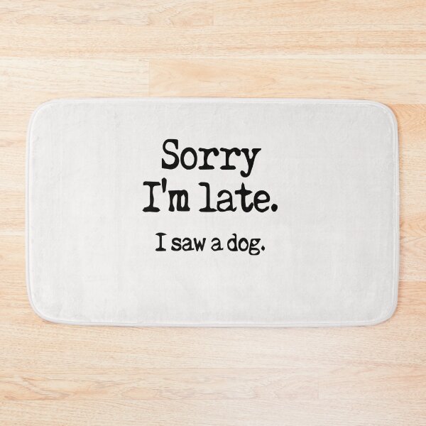 Item preview, sorry im late ,i saw a dog  designed and sold by saidaone.
