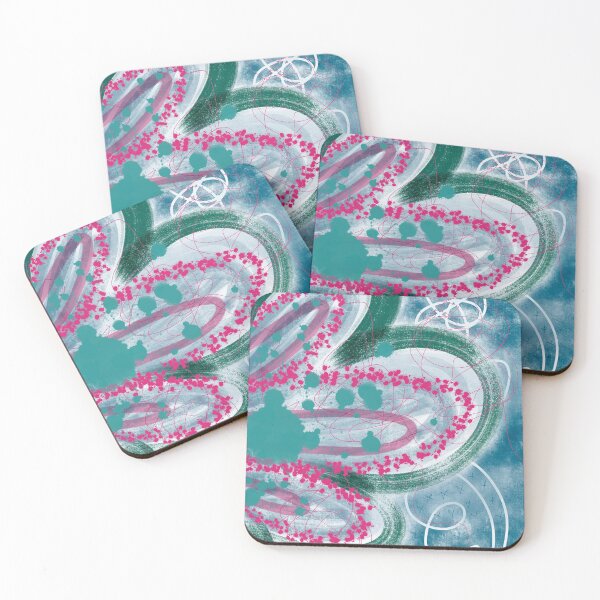 Item preview, Abstract Coral  designed and sold by ArtbyKhilnaShah.