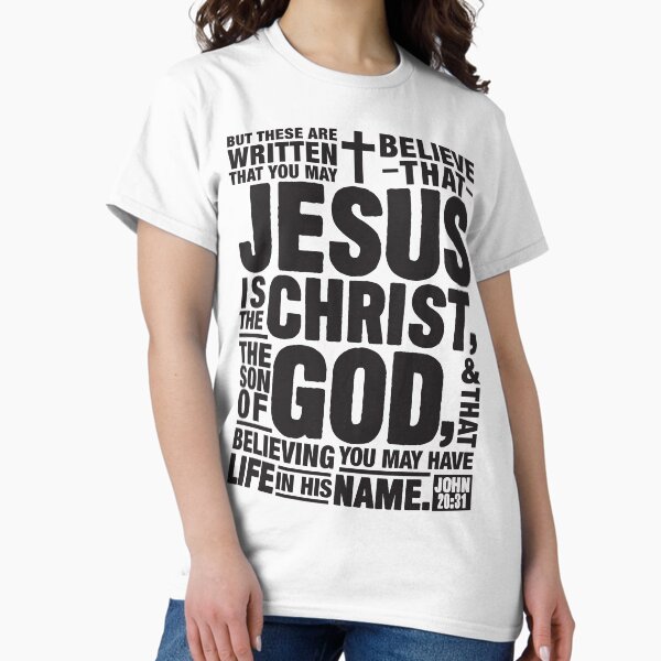 Item preview, John 20:31 Jesus is the Christ the Son of God designed and sold by plushism.