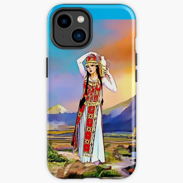 The Masis Ararat Lady Armenia iPhone Tough Case