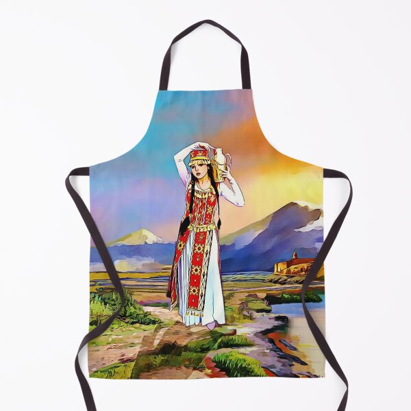Item preview, The Masis Ararat Lady Armenia designed and sold by doniainart.