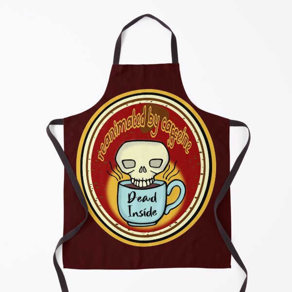 Item preview, dead inside but caffeinated designed and sold by sandpiperstudio.
