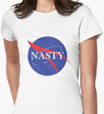 Nasty NASA Women's Fitted T-Shirt
