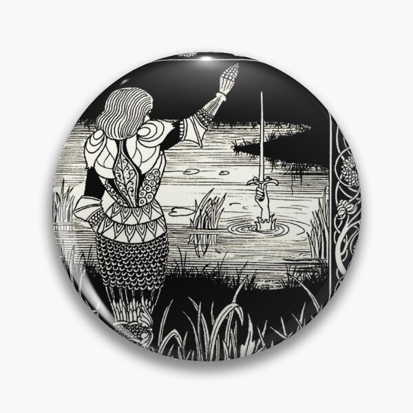 Item preview, Aubrey Beardsley - Excalibur in the Lake designed and sold by FunWithChemo.