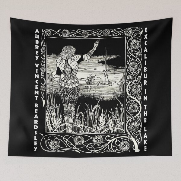 Item preview, Aubrey Beardsley - Excalibur in the Lake designed and sold by FunWithChemo.
