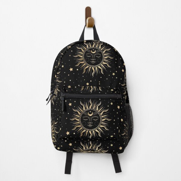 Item preview, sun and moon celestial gold art designed and sold by cutecrazytshirt.