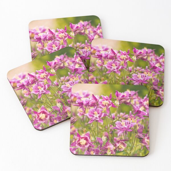 Item preview, Pink columbines blooming designed and sold by Amalus-files.