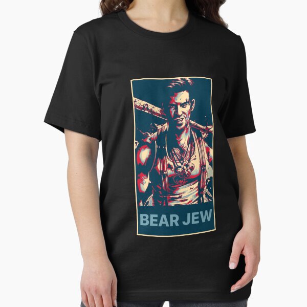 Vista previa del artículo con la obra «El oso judío», diseñado y vendido por TheJungleJuice.