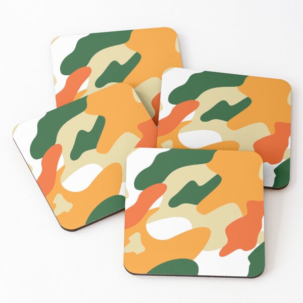 Item preview, Orange And Green Camo designed and sold by LifeProApperal.