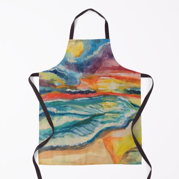 Item preview, Scenic Beach Ocean Watercolor Sunset  designed and sold by Deborah Camp.