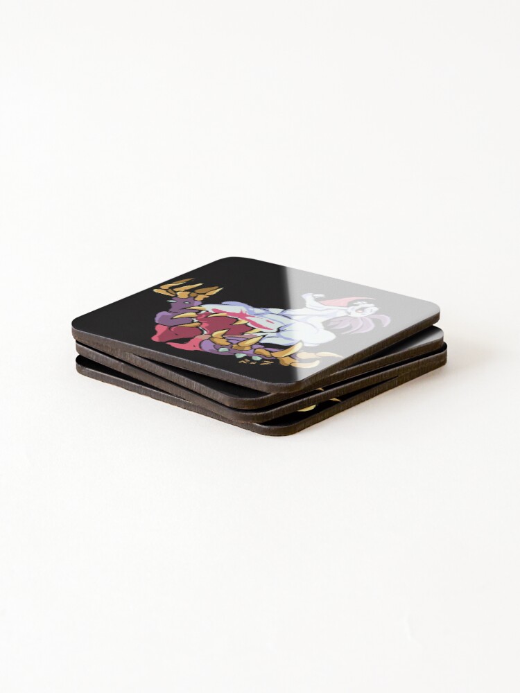 Thumbnail 4 of 5, Coasters (Set of 4), Lord Raptor designed and sold by PoesUnderstudy.