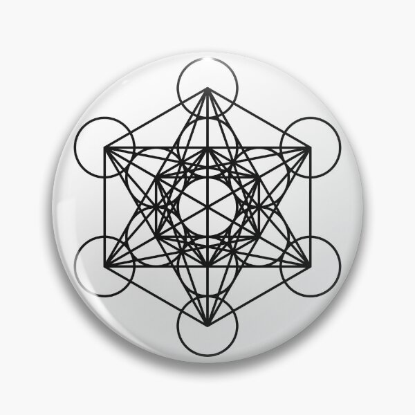Item preview, Sacred Geometry Metatron's Cube Black designed and sold by Morgan Obendorfer.