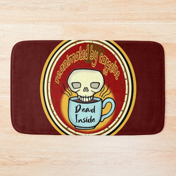 Item preview, dead inside but caffeinated designed and sold by sandpiperstudio.