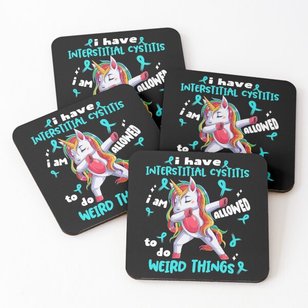 Item preview, Interstitial Cystitis Awareness Funny I have Interstitial Cystitis i'm allowed to do Weird Things! designed and sold by JanetShop809.